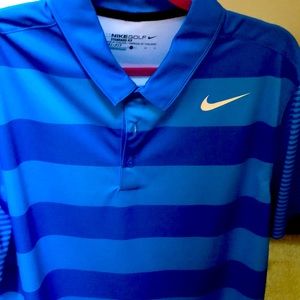 Nike Golf Polo Blue size Large